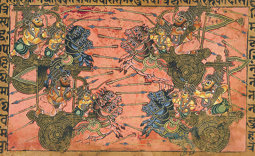 Kripacharya fights Shikhandi
