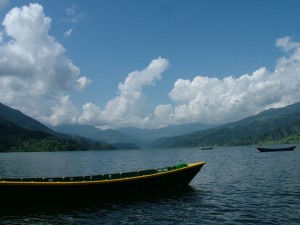 A pokharai tó